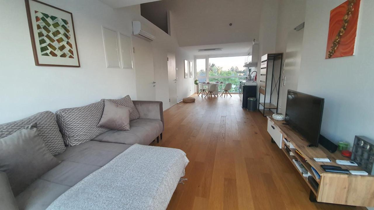 Rooftop Terrace, Free Garage Parking And Pool! Wien Exteriör bild
